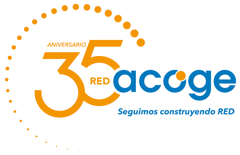 35 Aniversario ResAcoge logo 35 Aniversario ResAcoge logo